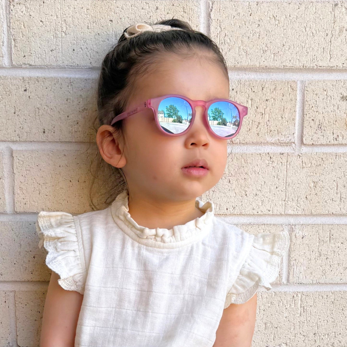 Non-Polarized Keyhole Sunglasses | Fuchsia Haze