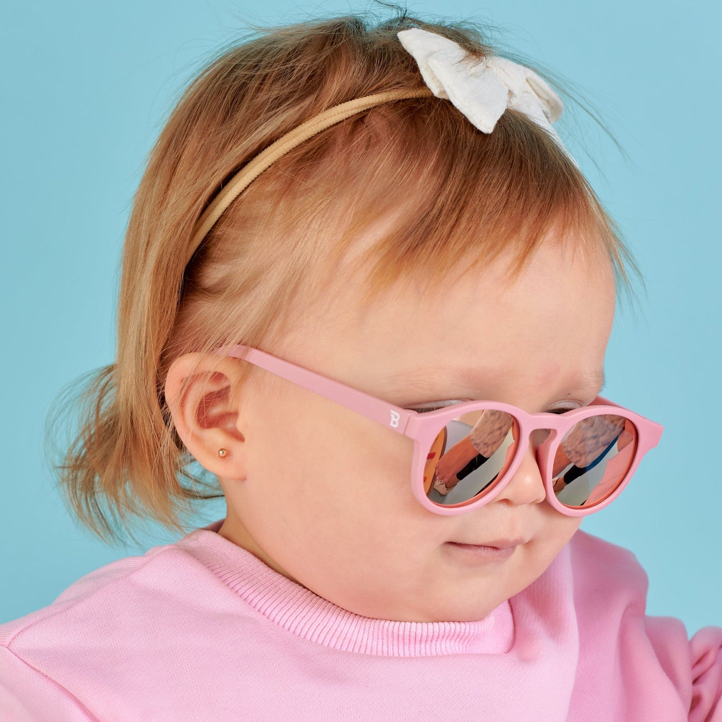 Polarized Keyhole Sunglasses | Pretty in Pink