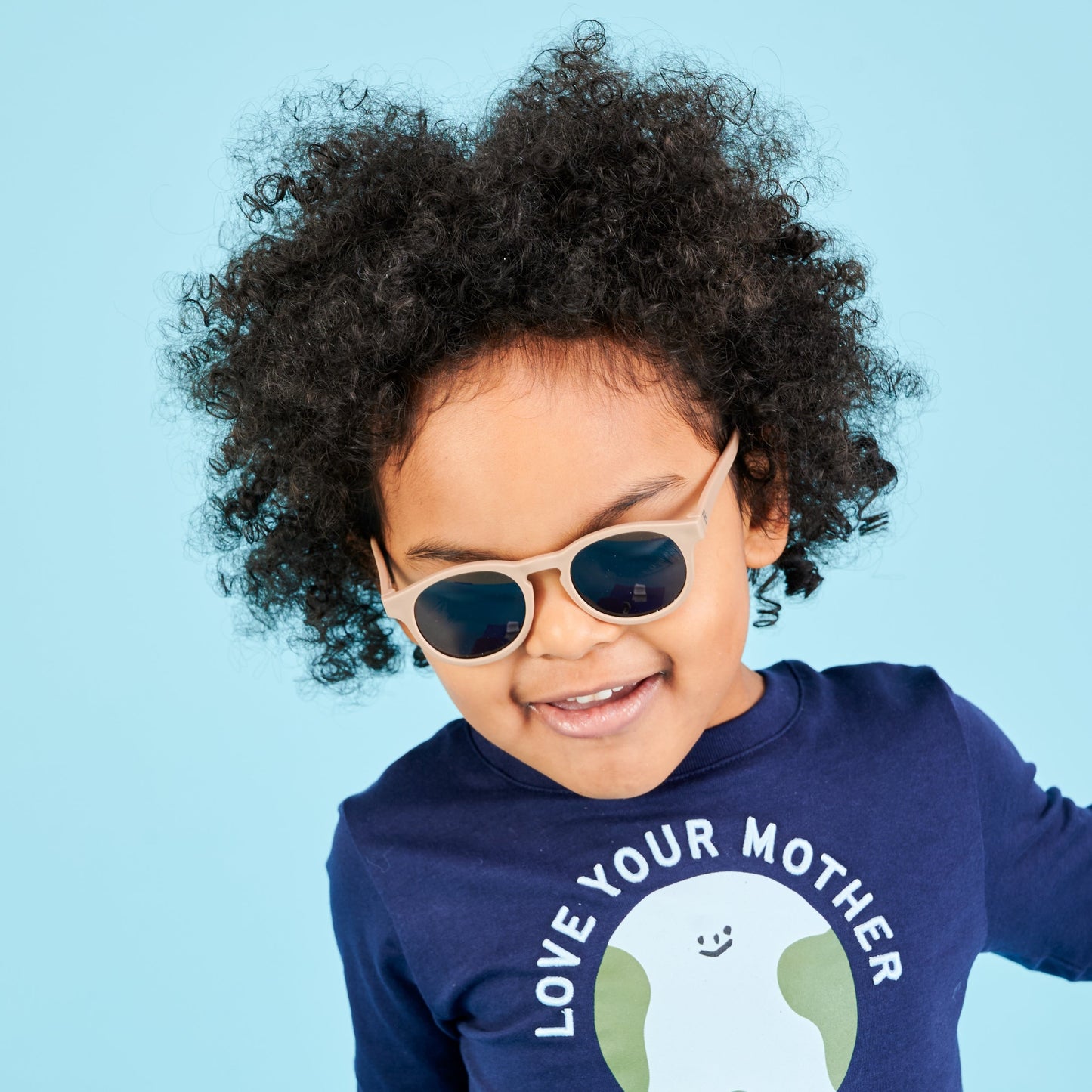 The Eco Collection Keyhole Sunglasses | Soft Sand