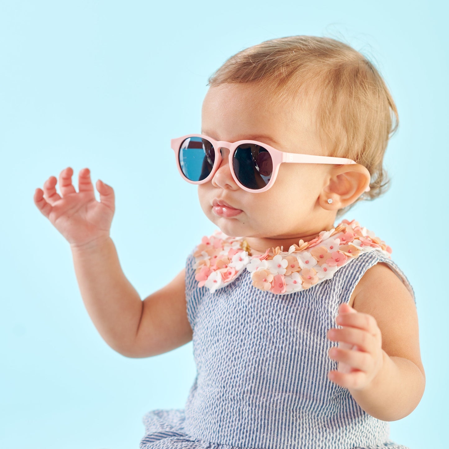 Non-Polarized Keyhole Sunglasses | Ballerina Pink