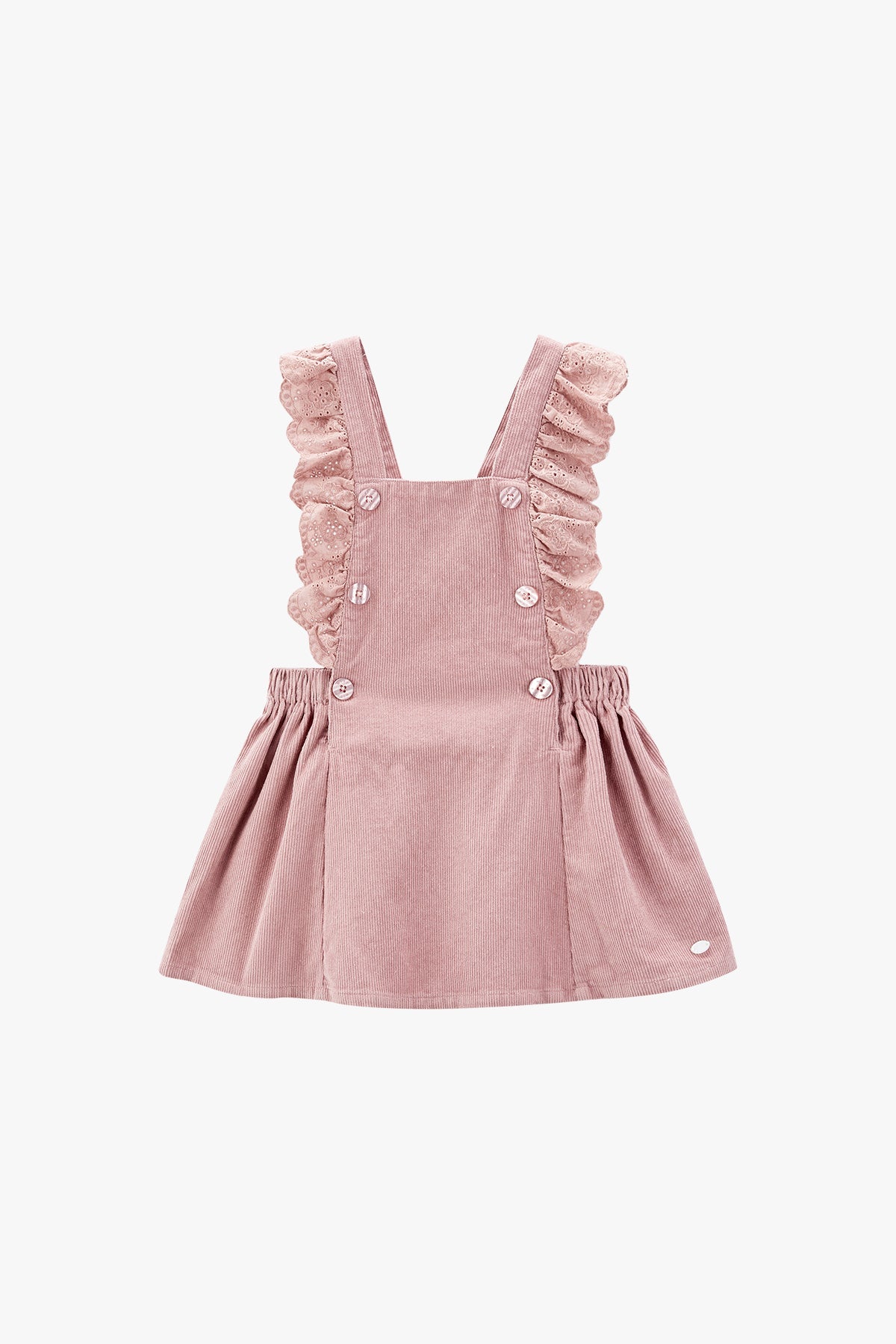 Berry Cream Straps Skirt - Berry Cream