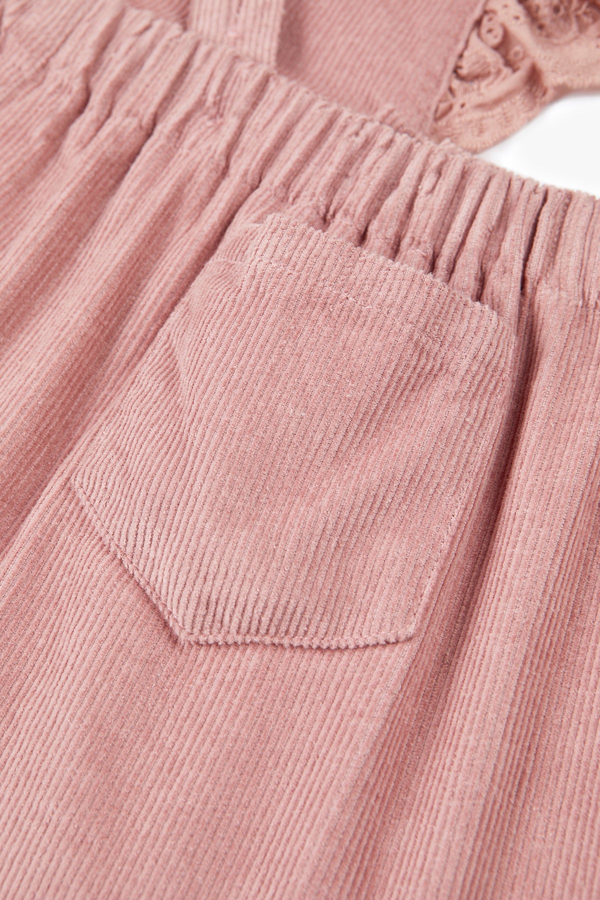 Berry Cream Straps Skirt - Berry Cream