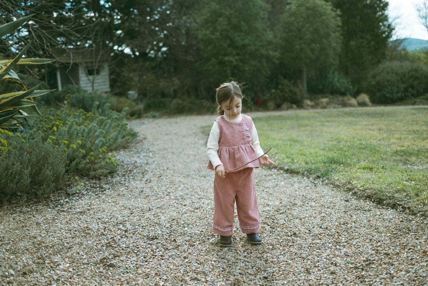 Berry Lace Vest - Wild Berry Powder
