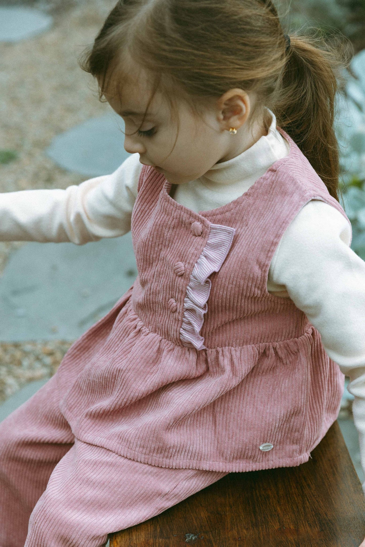 Berry Lace Vest - Wild Berry Powder