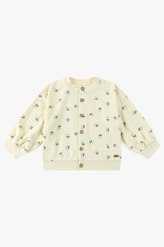 Blueberry Printed Knitted Shirt - Blueberry