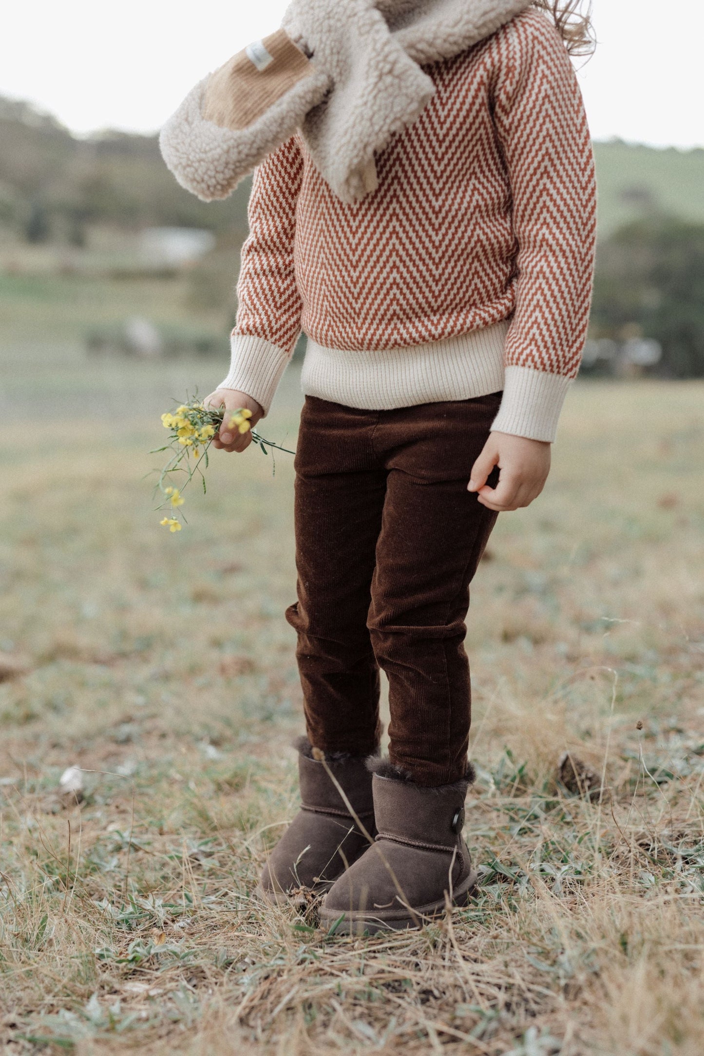 Bottom Leggings - Brown