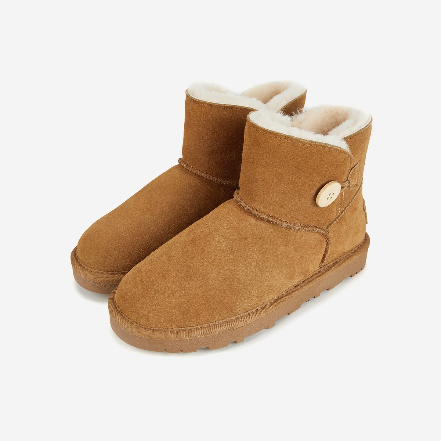 Button Classic Kids - Chestnut