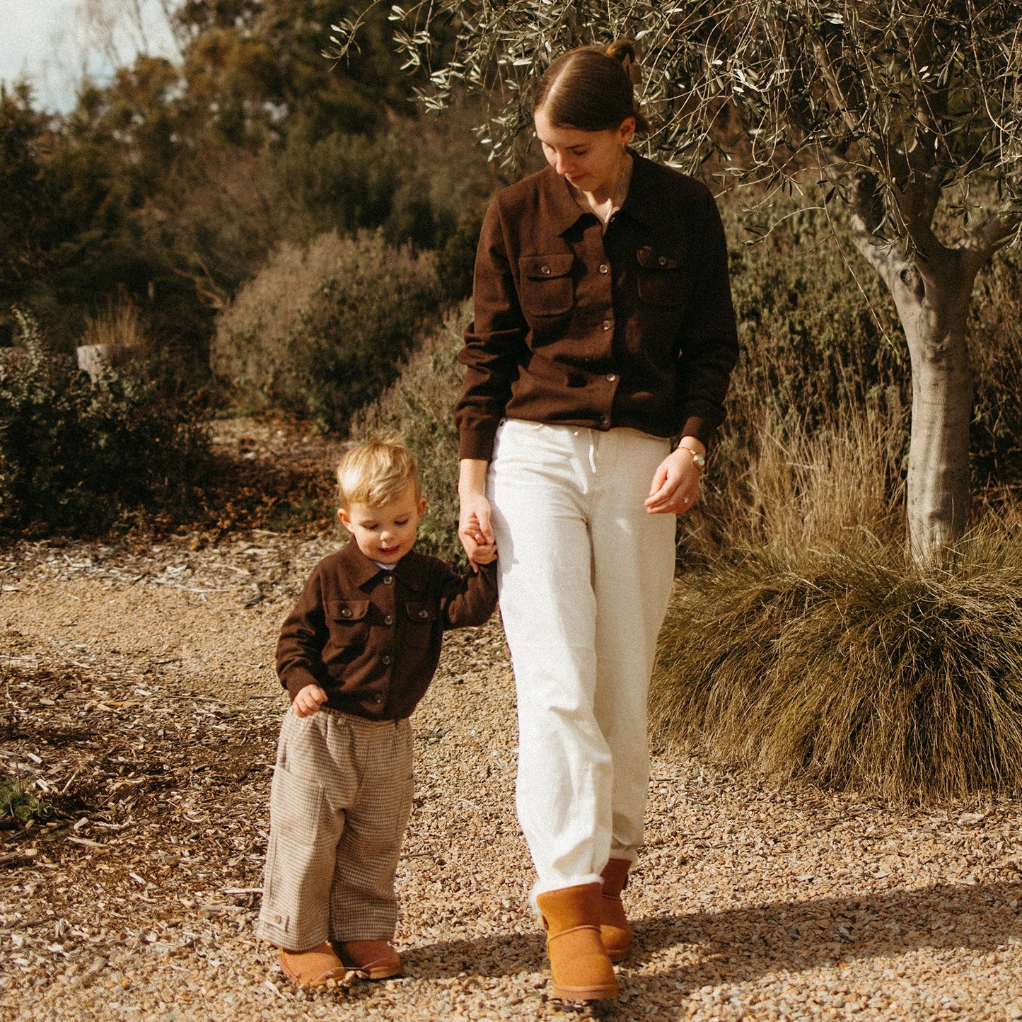 Button Classic Adult - Chestnut