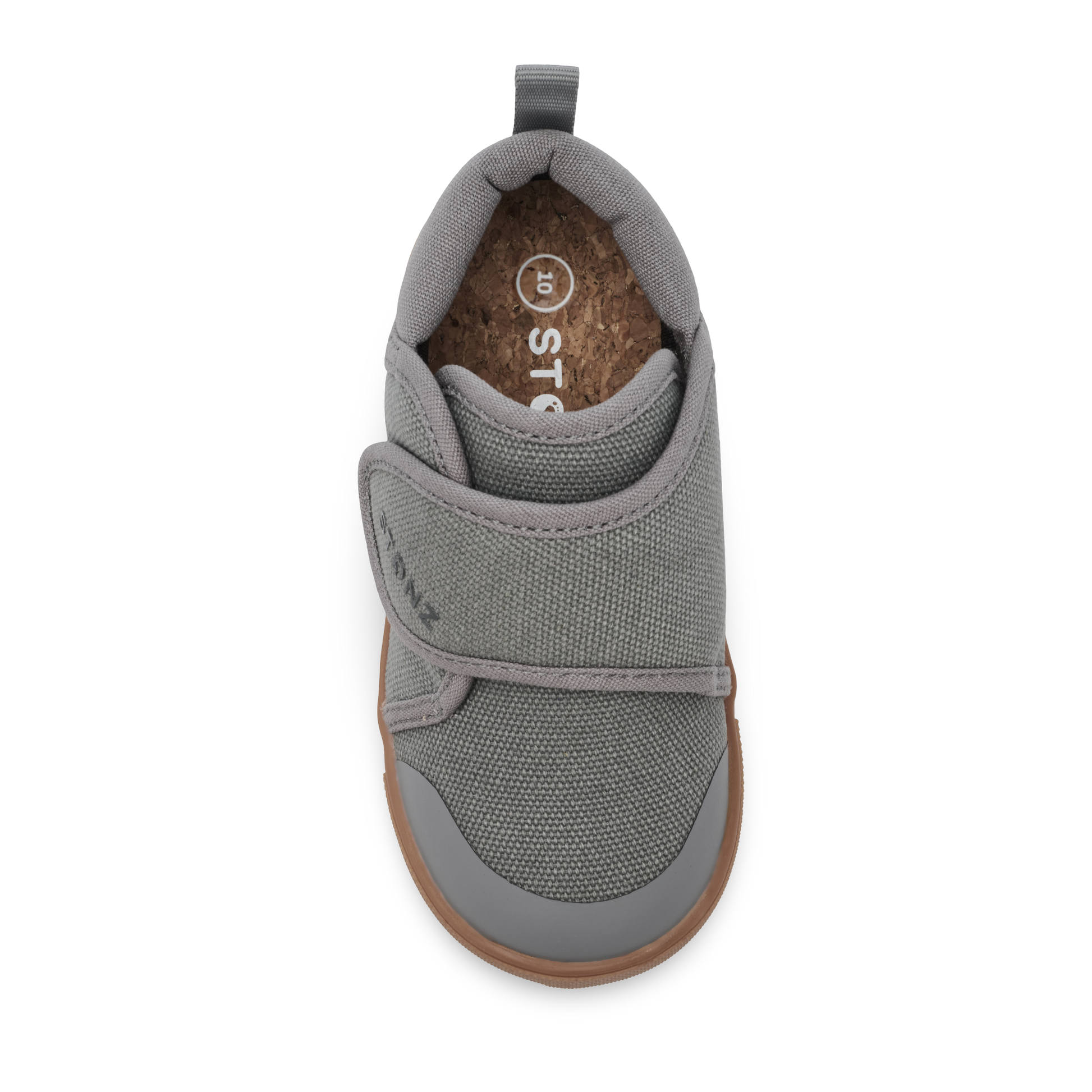 Cruiser Natural Shoes for Toddlers - Stonz alt::Steel