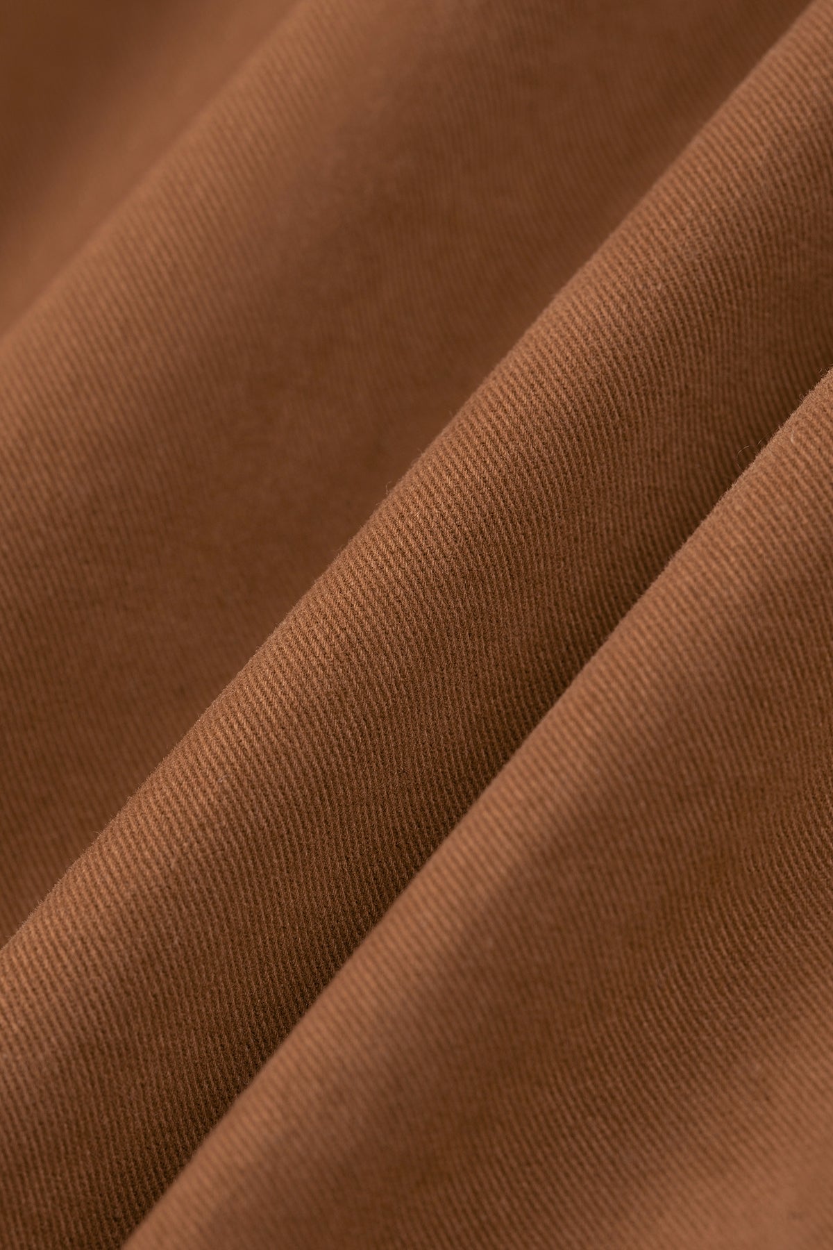 Chestnut Plaid Cotton Padded Jacket - Warm chestnut