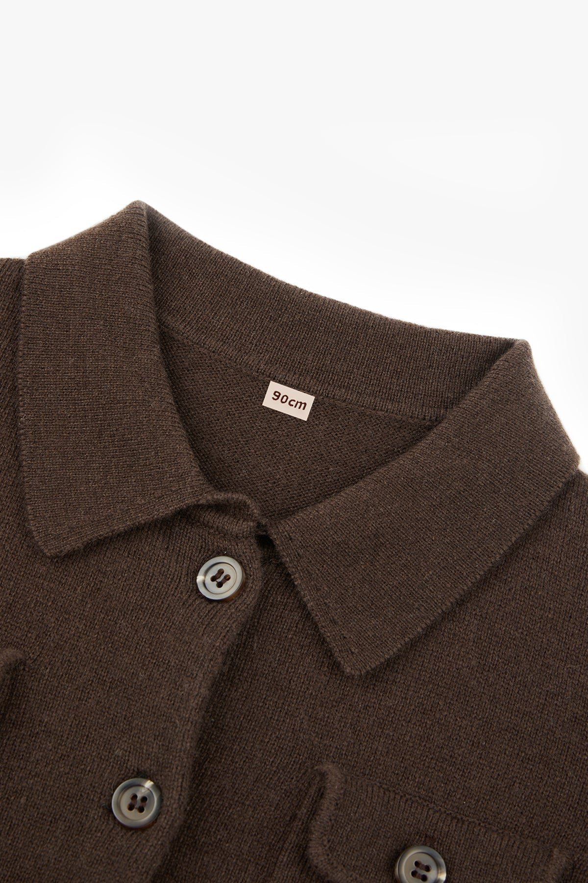 Chestnut Pocket Cardigan - Deep Chestnut