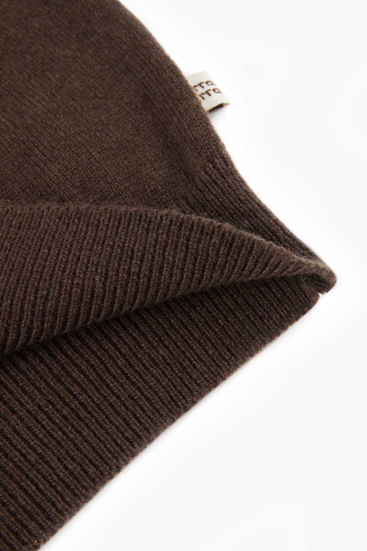 Chestnut Pocket Cardigan - Deep Chestnut