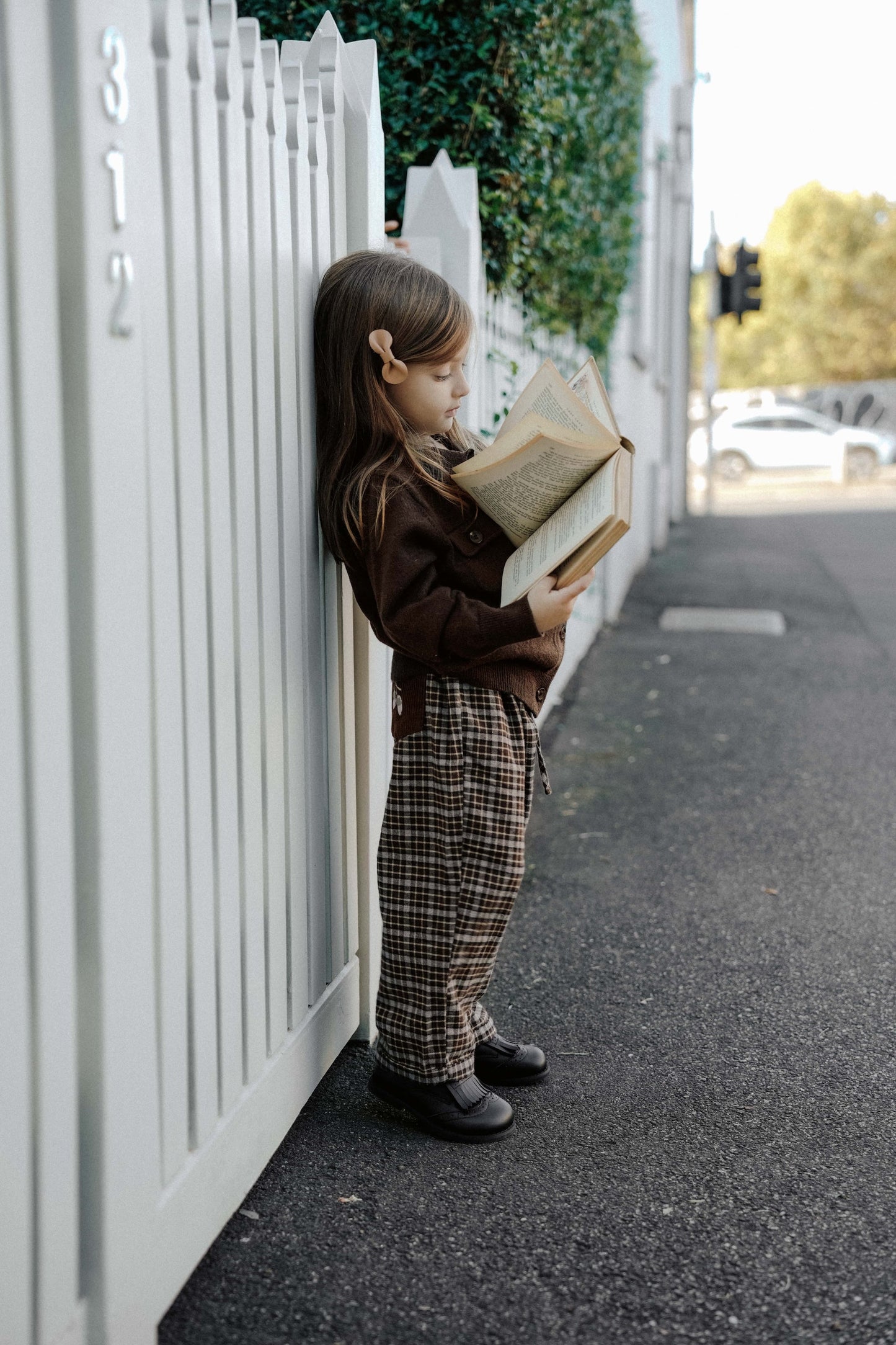 Chestnut Pocket Cardigan - Deep Chestnut