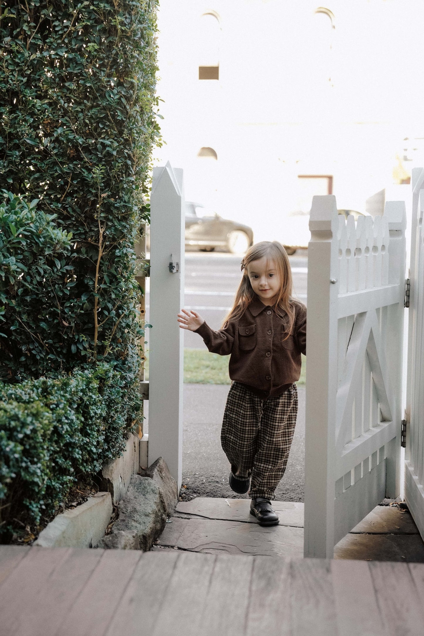 Chestnut Pocket Cardigan - Deep Chestnut