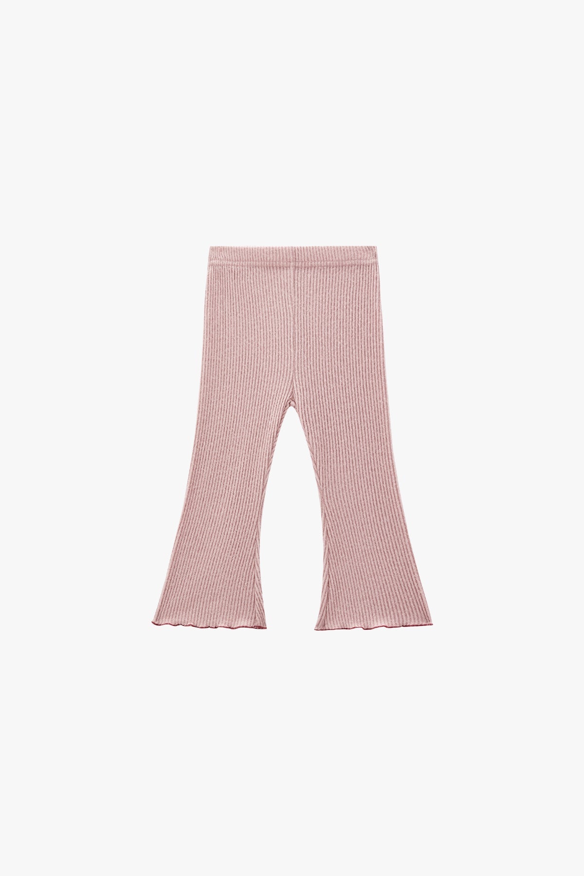 Cloudy Ribbed Leggings - Milky Grape