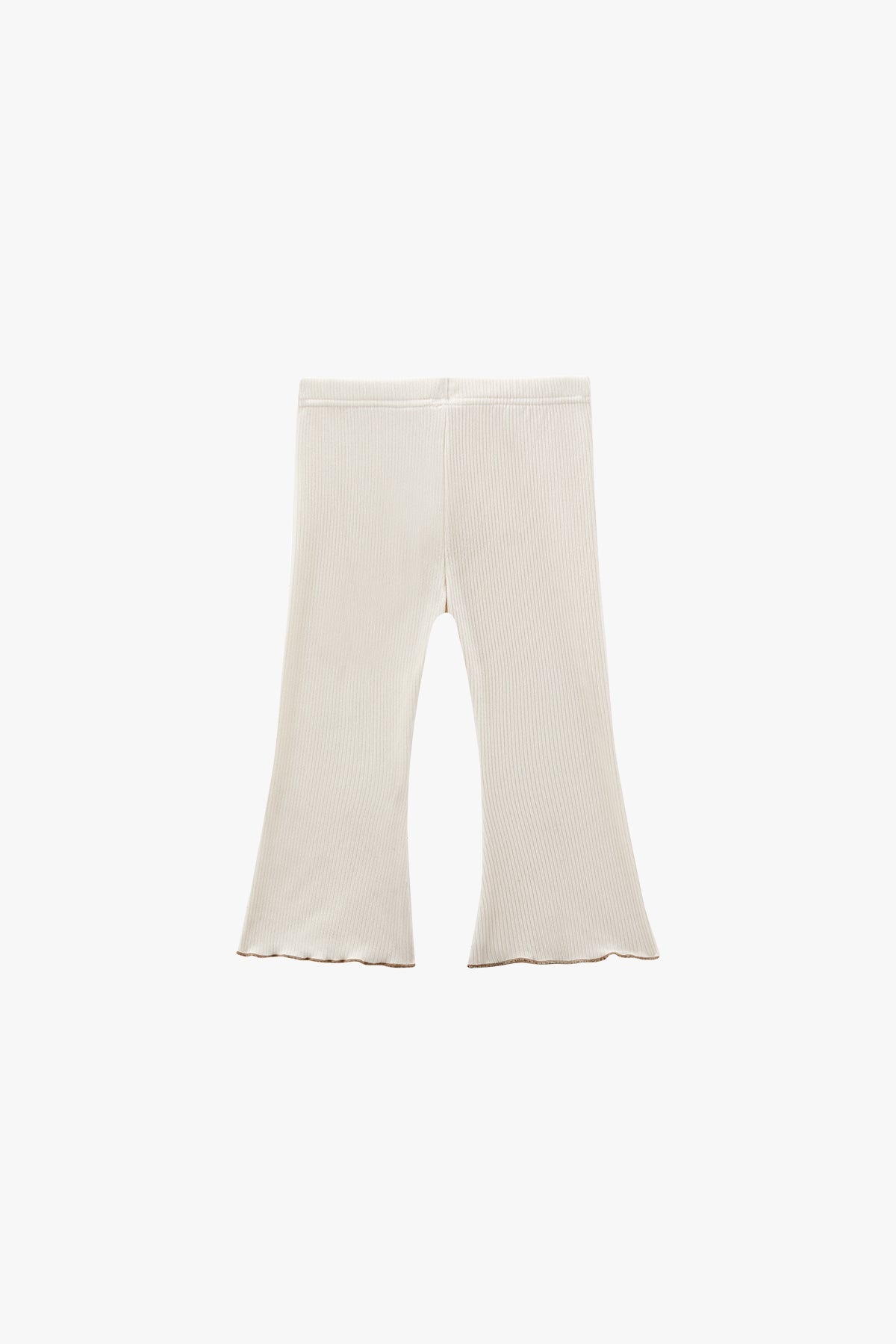 Cloudy Ribbed Leggings - Milky Oat