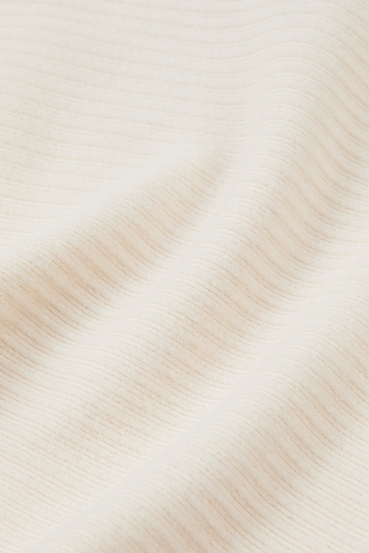 Cloudy Ribbed Top - Milky Oat