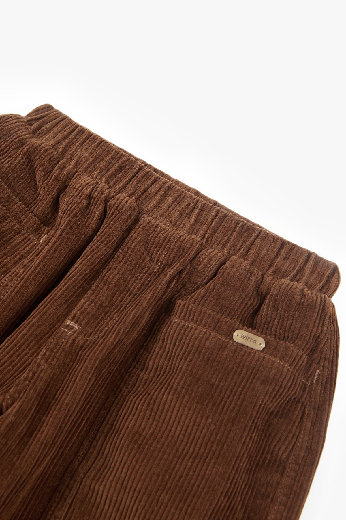 Cocoa Bean Cord Pants - Deep Cocoa