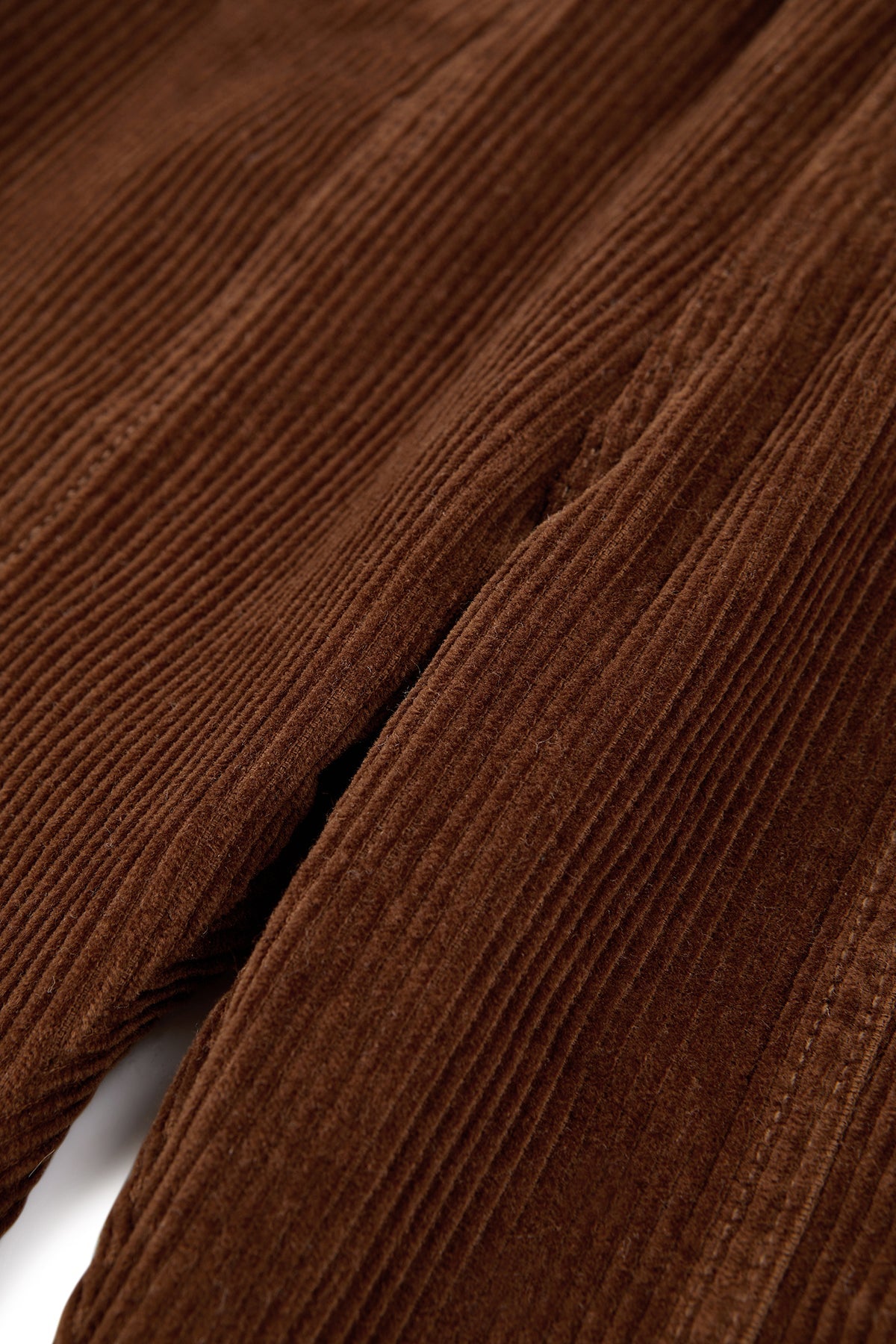 Cocoa Bean Cord Pants - Deep Cocoa
