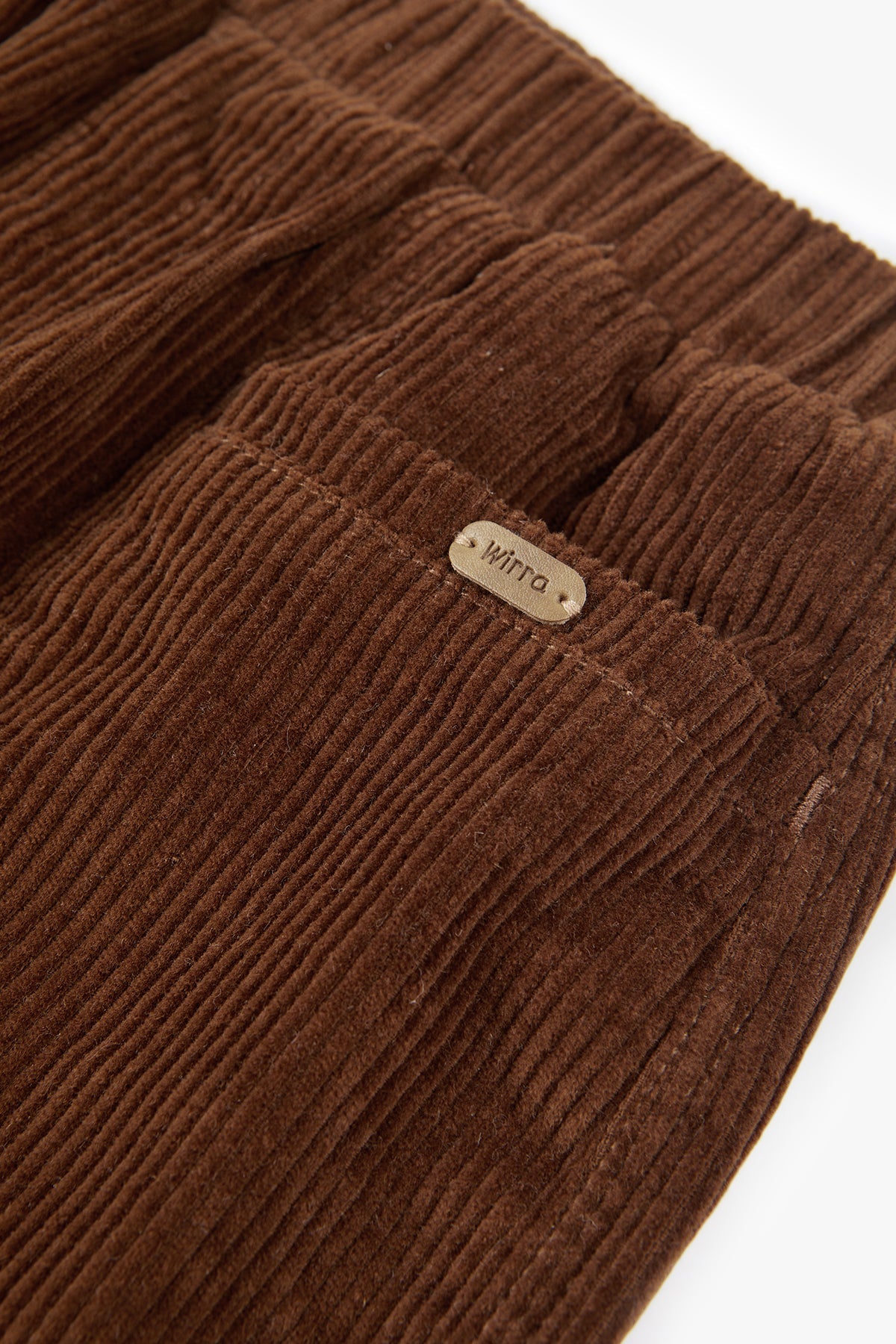 Cocoa Bean Cord Pants - Deep Cocoa