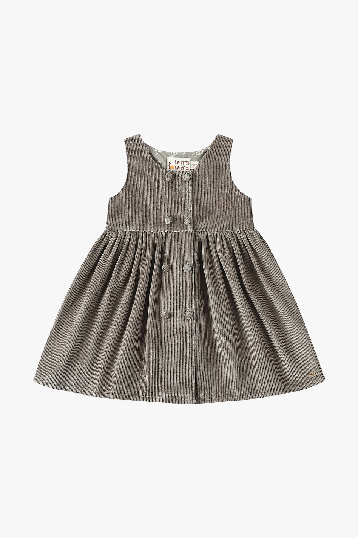 Corduroy Dress - Light Camel
