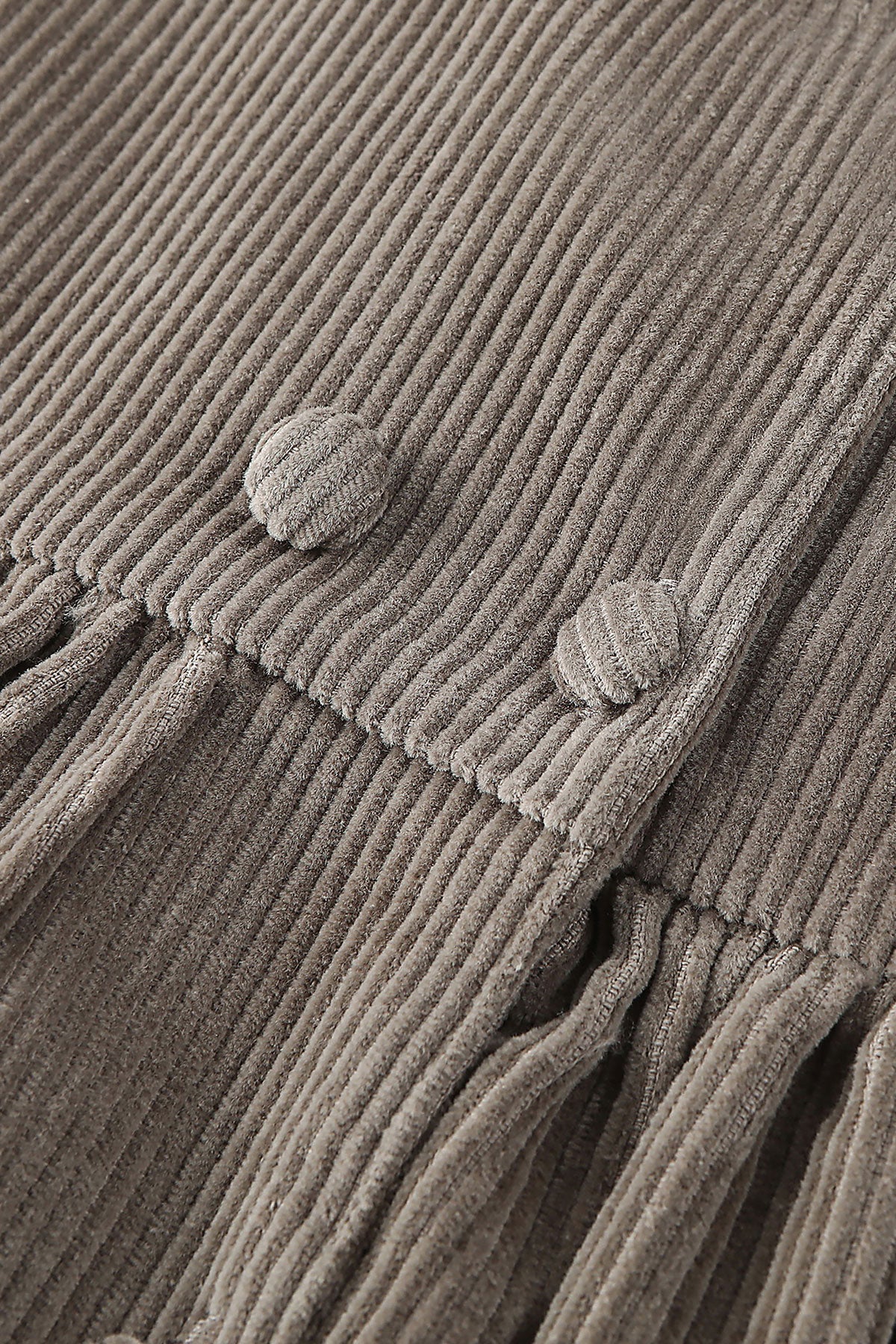 Corduroy Dress - Light Camel