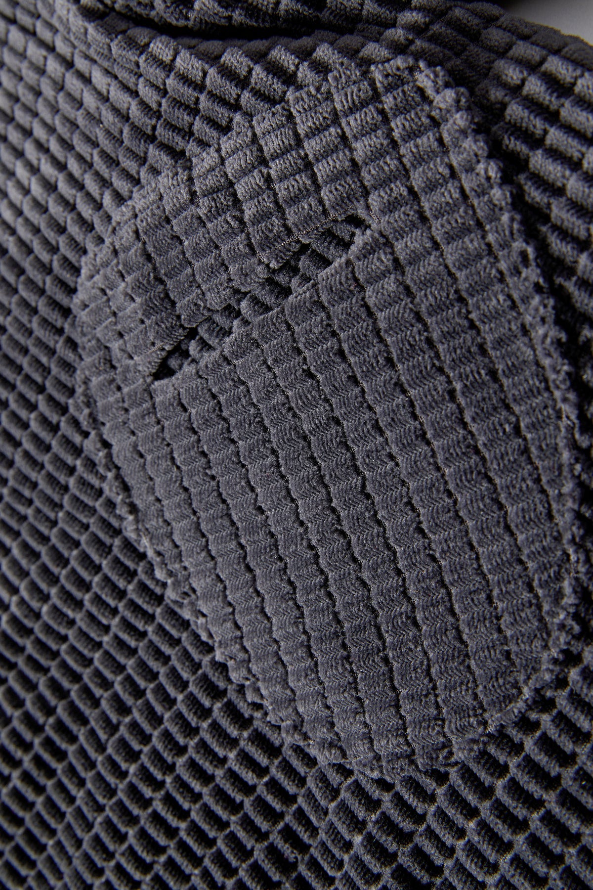 Corduroy Hooded Jacket - Gray