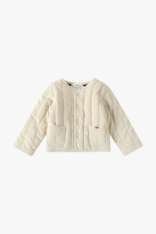 Corduroy Jacket - Light Beige