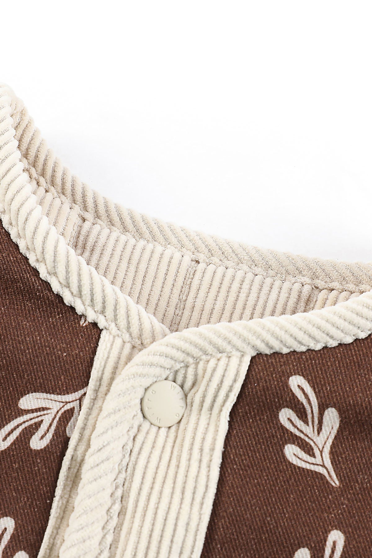 Corduroy Jacket - Light Beige