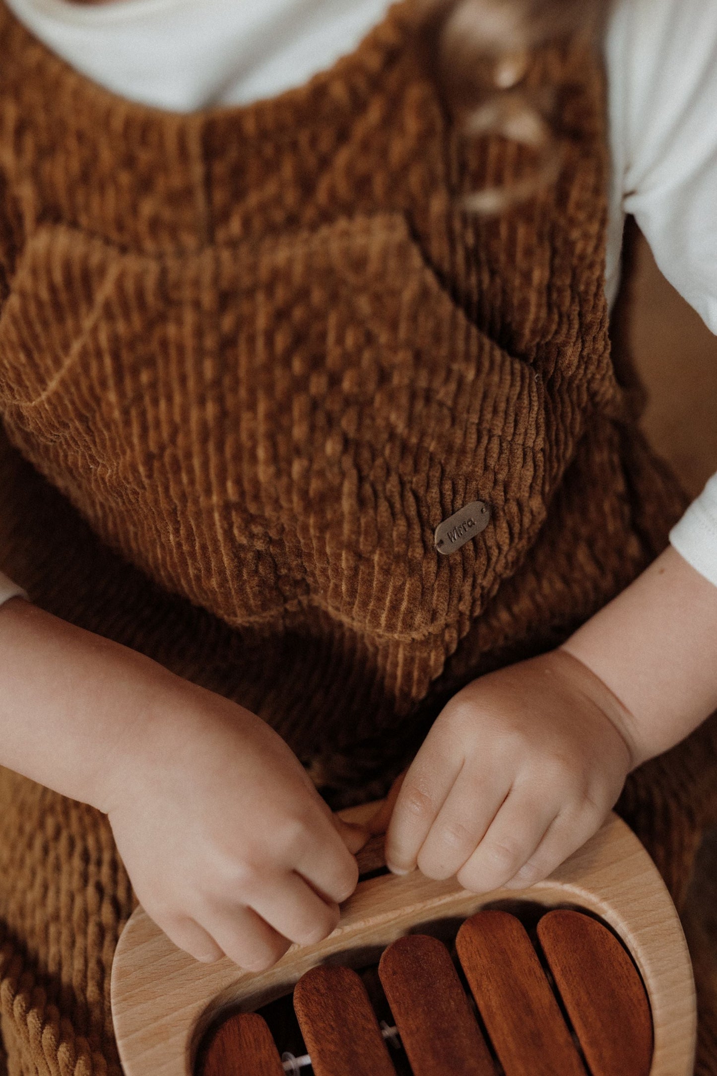 Corduroy Overall - Beige