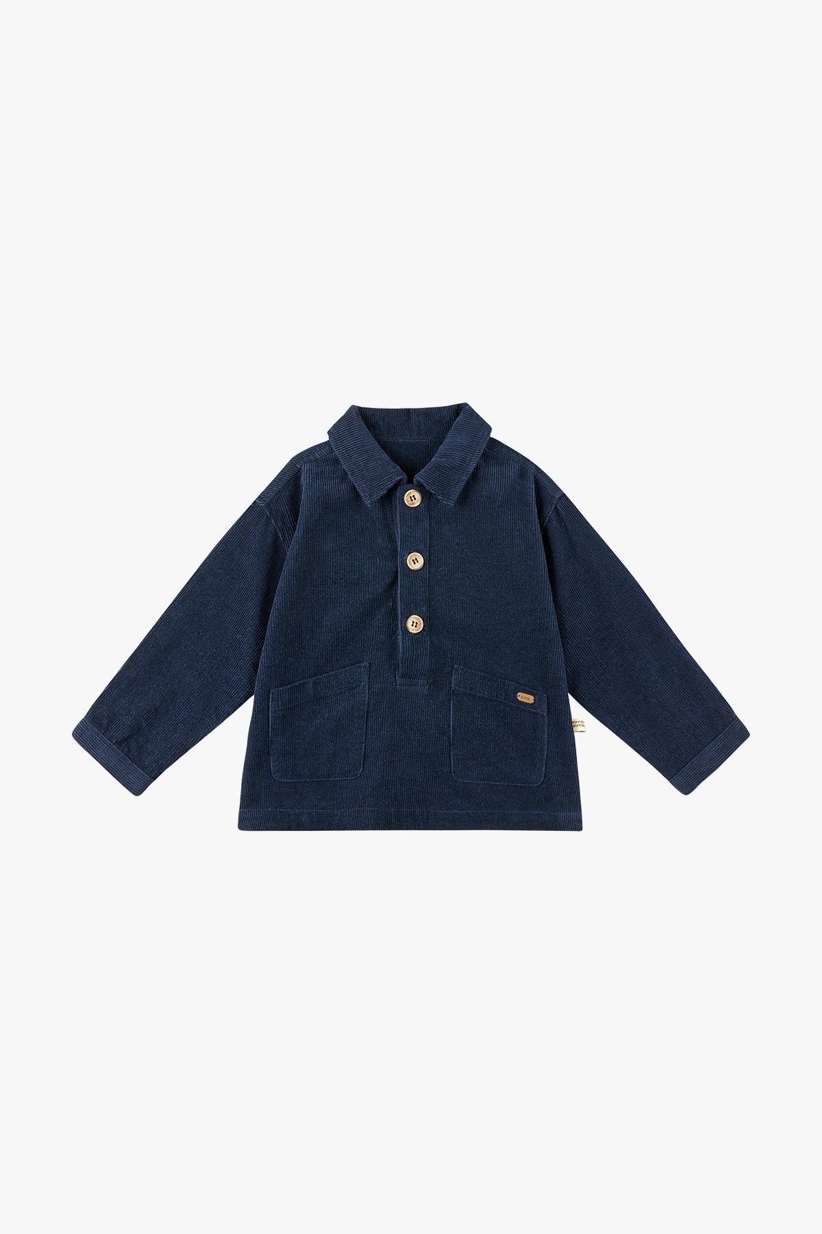 Corduroy Pocket Shirt - Navy