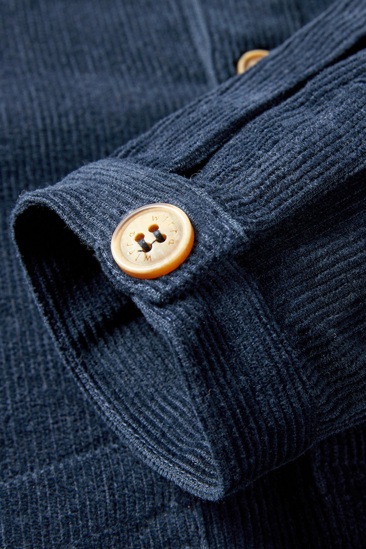 Corduroy Pocket Shirt - Navy