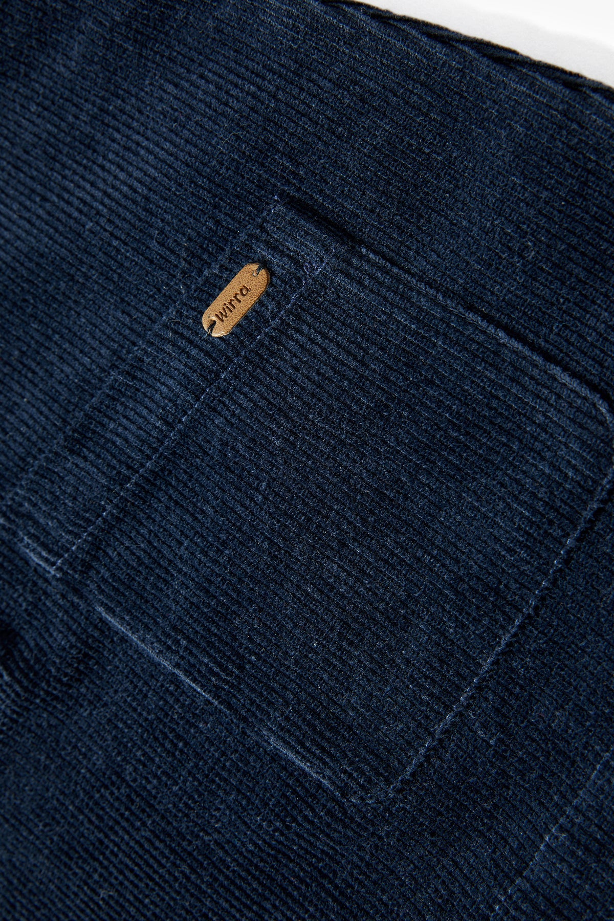 Corduroy Pocket Shirt - Navy