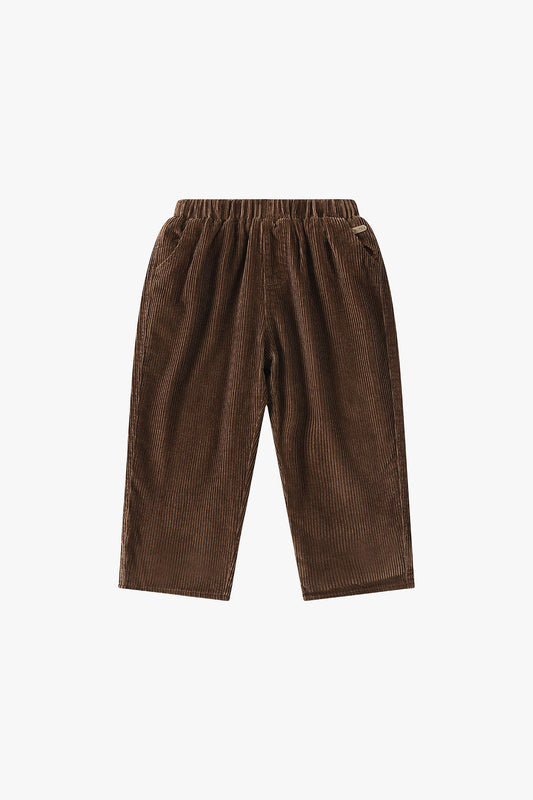 Corduroy Trousers - Coffee Brown