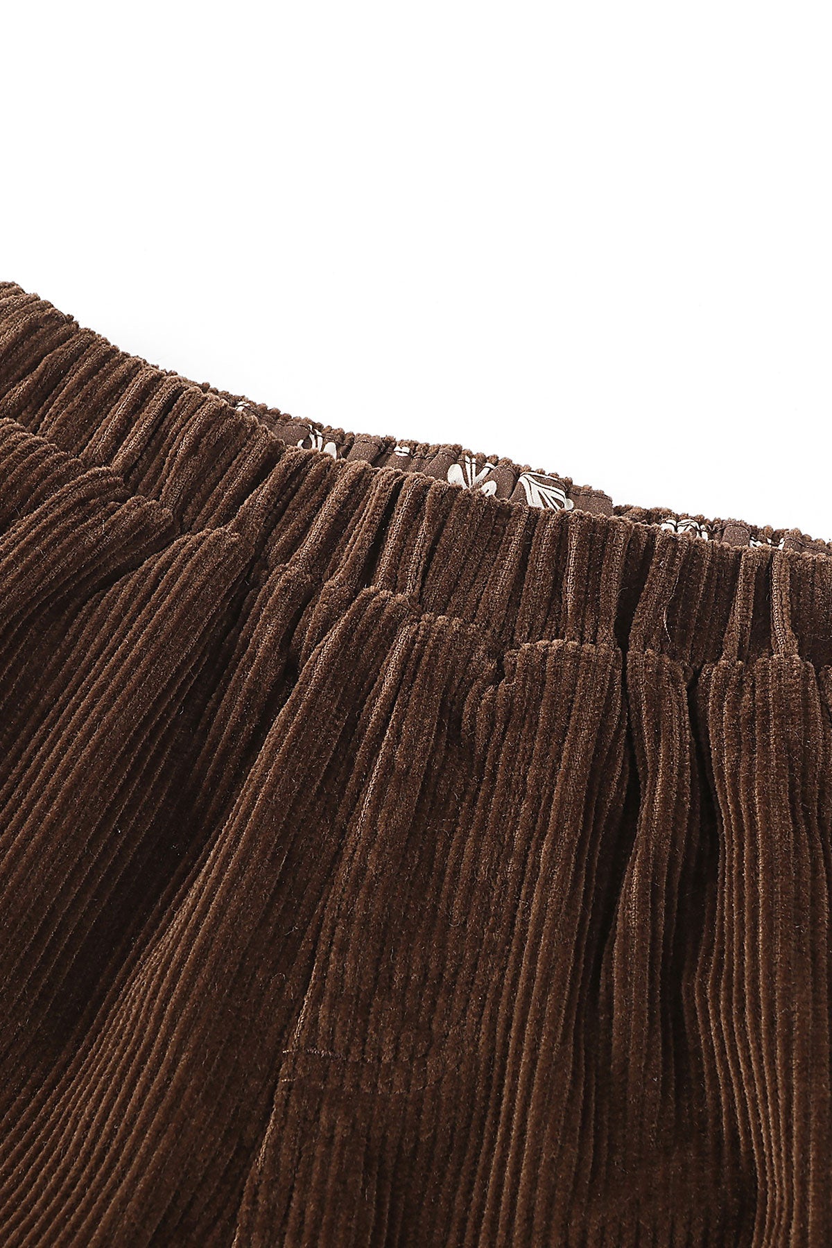 Corduroy Trousers - Coffee Brown