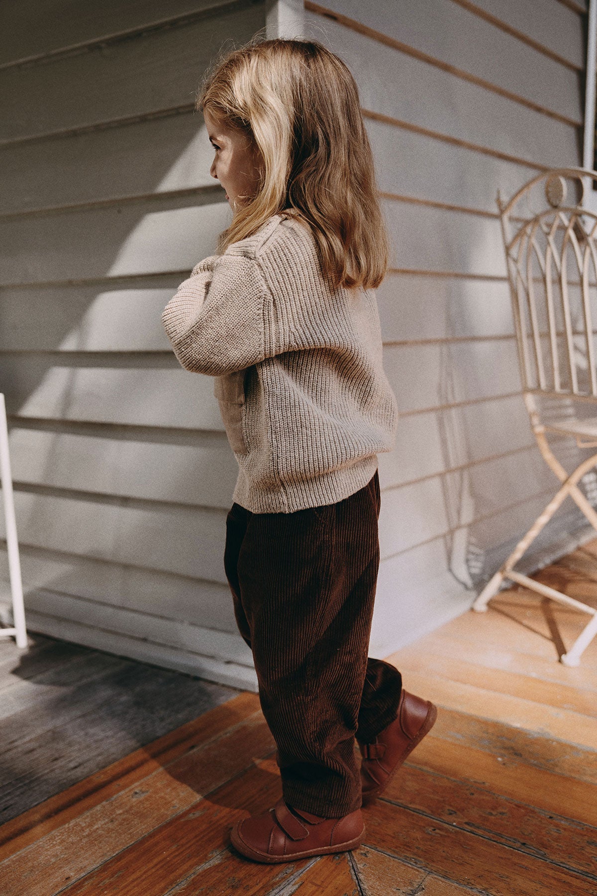 Corduroy Trousers - Coffee Brown