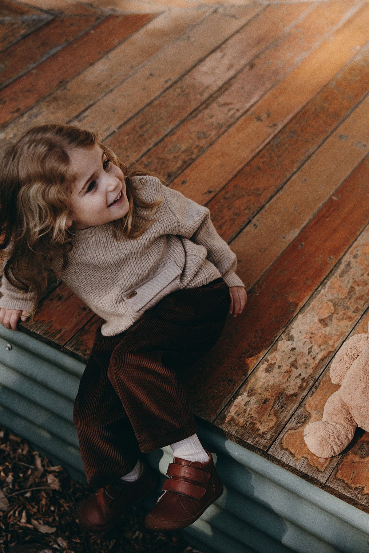 Corduroy Trousers - Coffee Brown