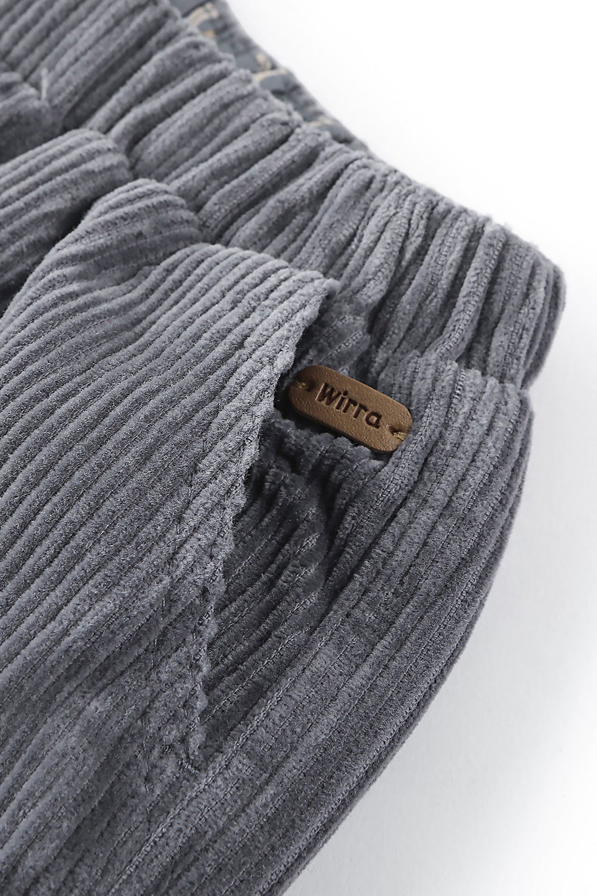 Corduroy Trousers - Koala Grey