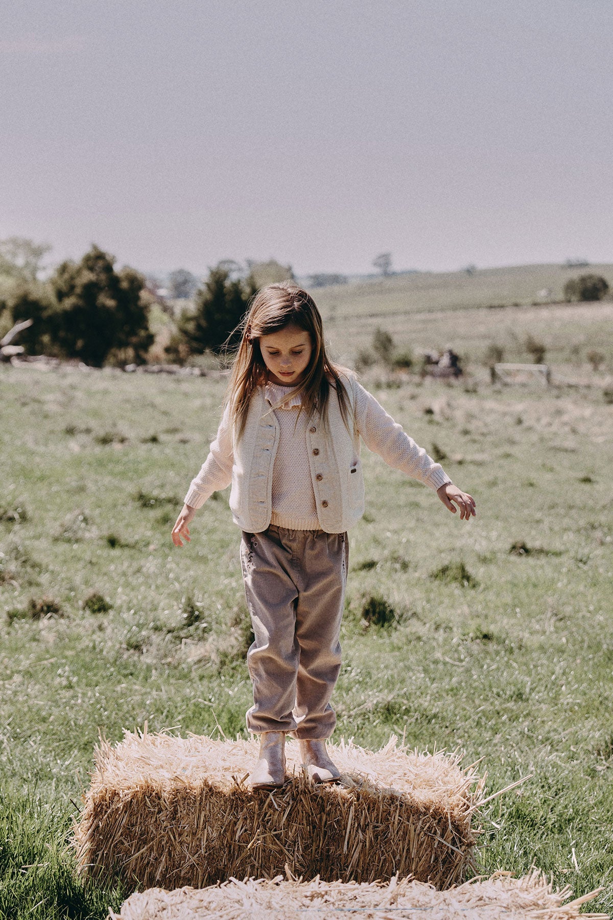 Corduroy Trousers - Light Khaki