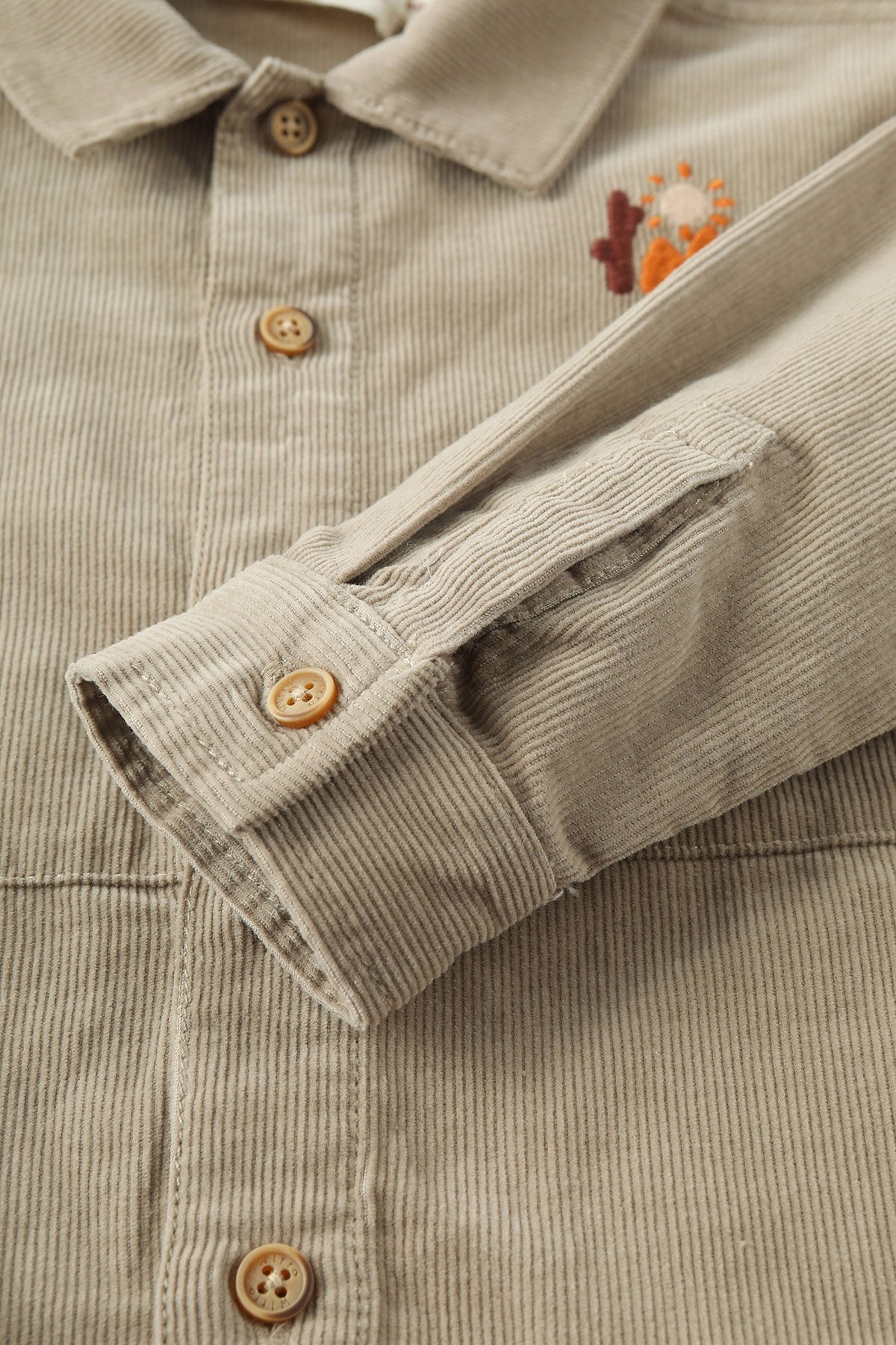 Couduroy Shirt - Light Khaki