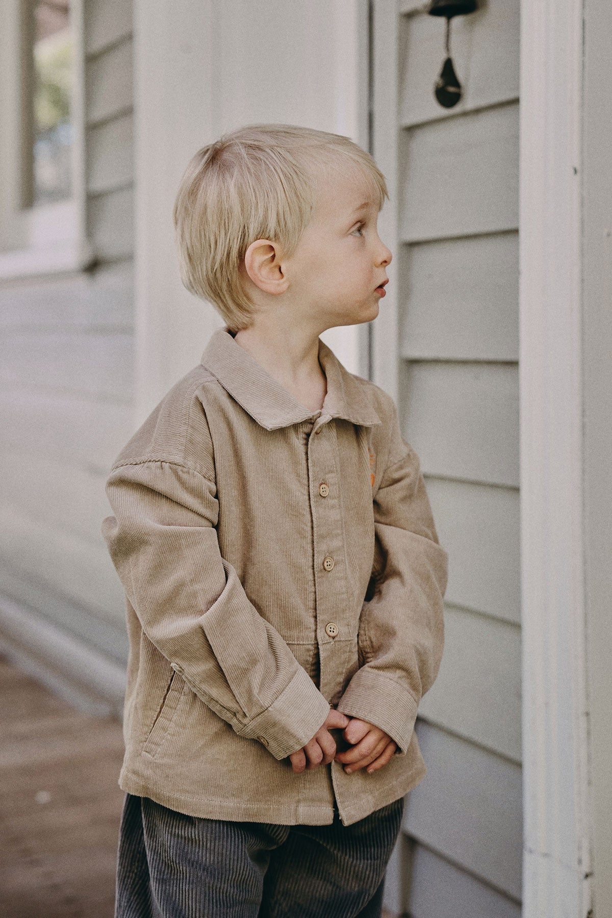 Couduroy Shirt - Light Khaki