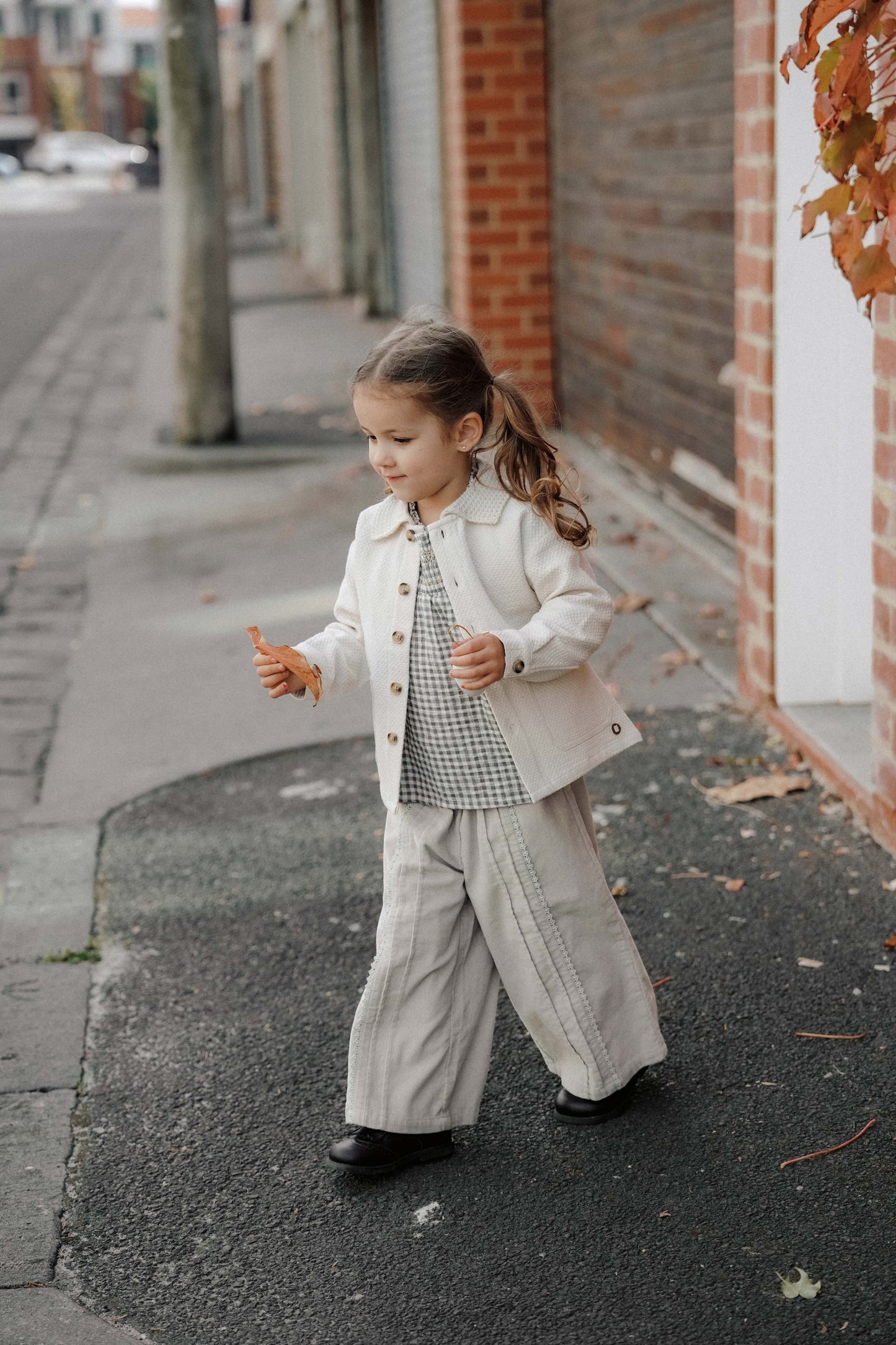 Dusty Dove Wide Pants - Misty Taupe