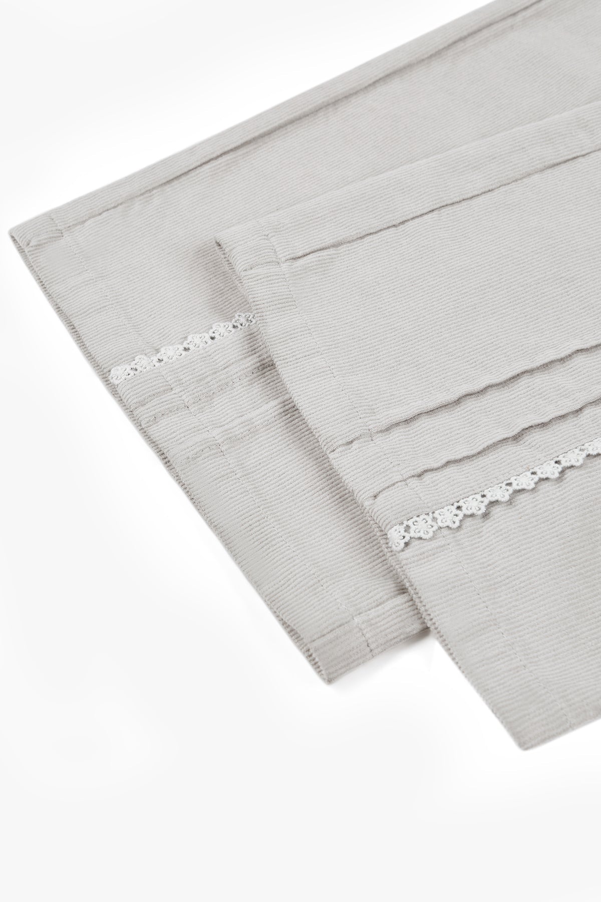 Dusty Dove Wide Pants - Misty Taupe