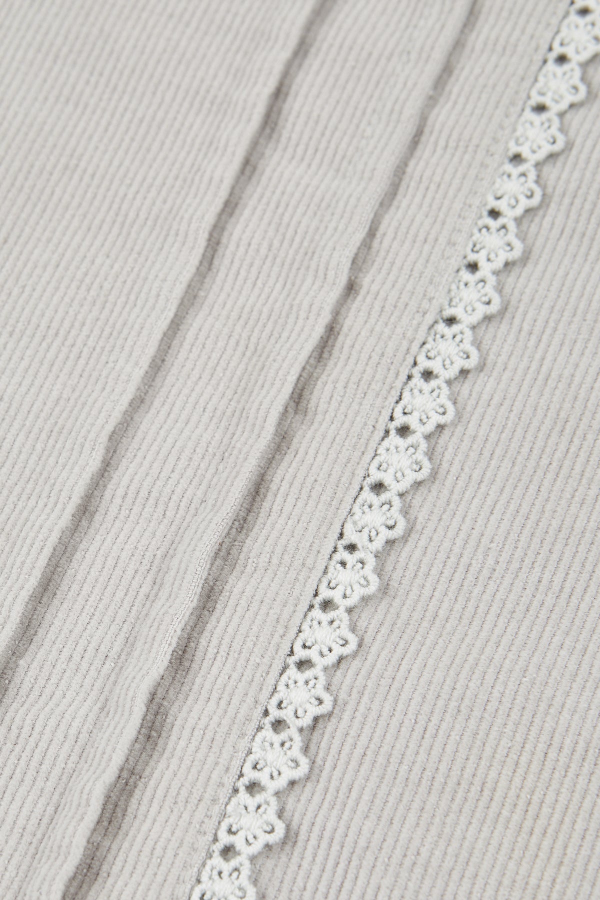 Dusty Dove Wide Pants - Misty Taupe