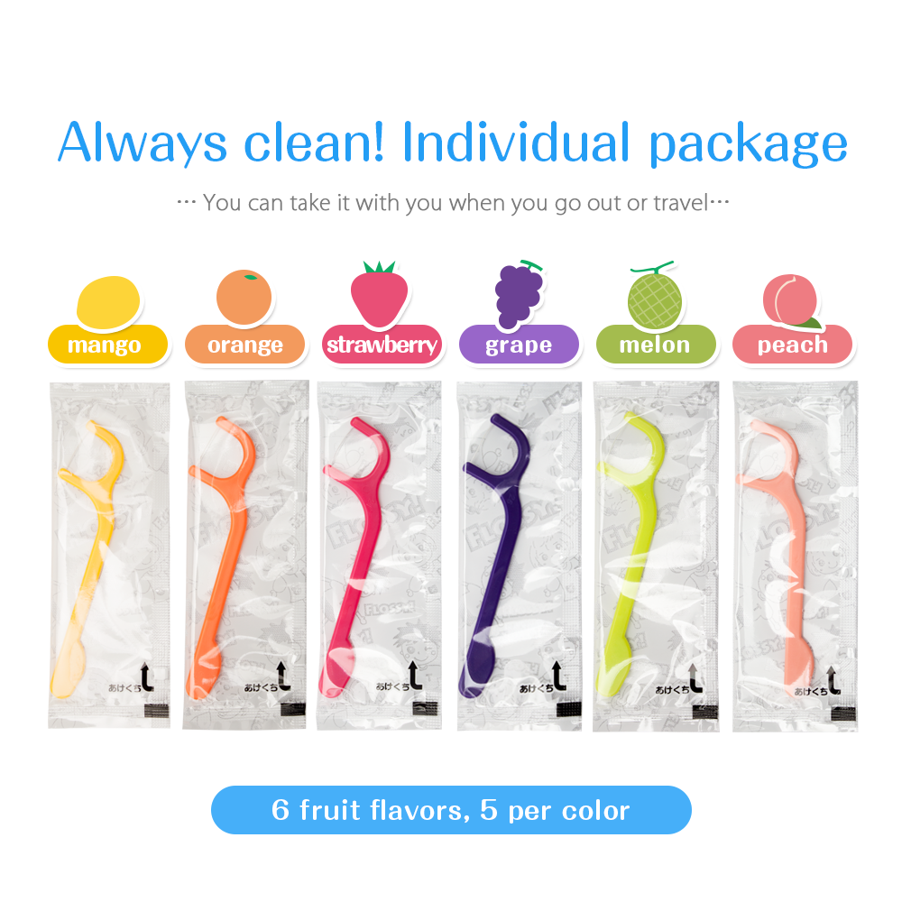 Flossy Kids Fruit-flavored Dental