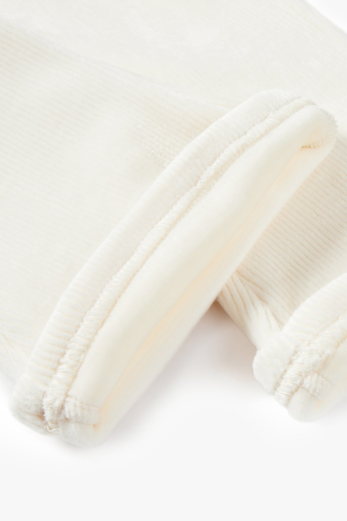 Flare Corduroy Pants - Cream