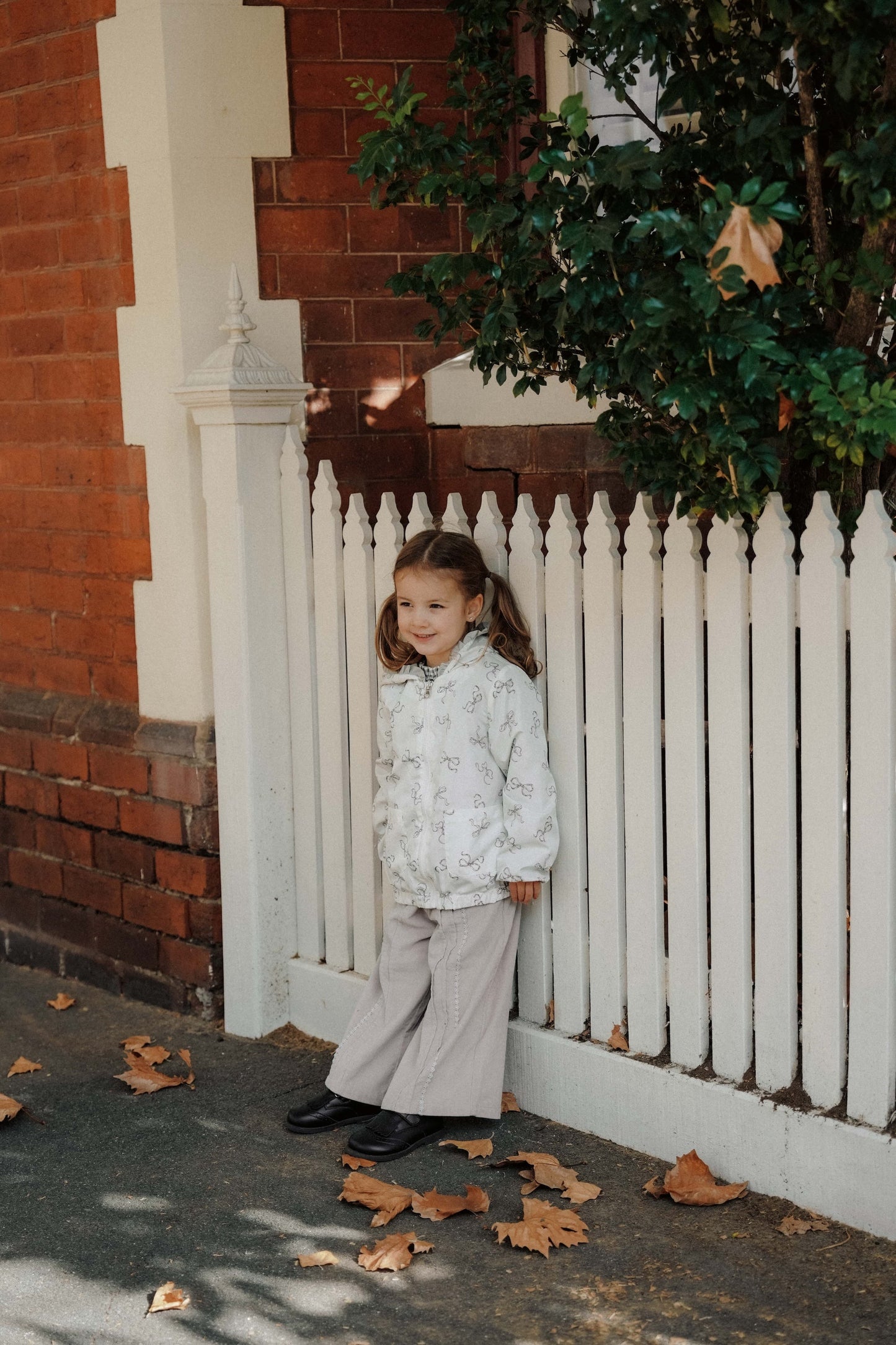 Flip Flop Butterfly Reversible Jacket - Cloud Mist Butter Bow Print