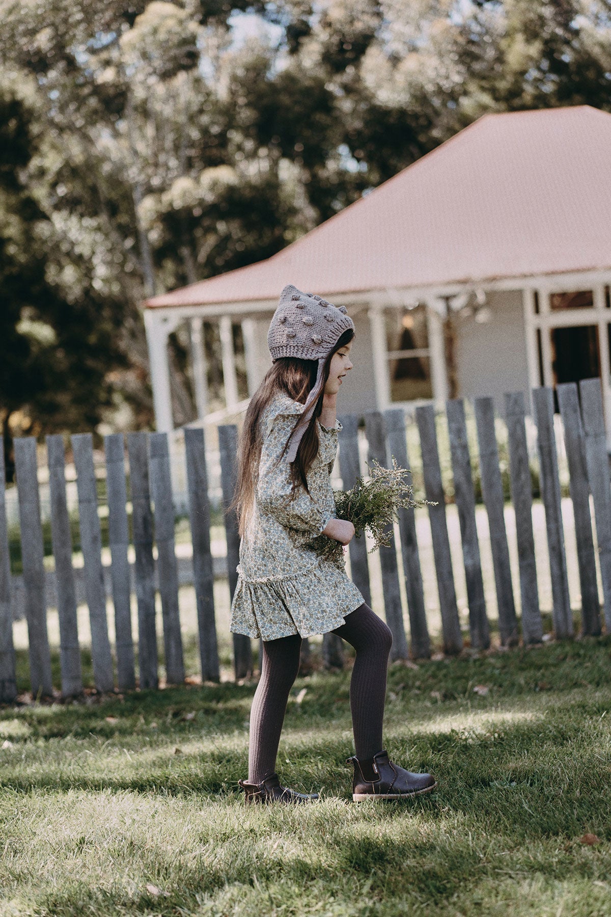 Floral Print Dress - Secret Garden