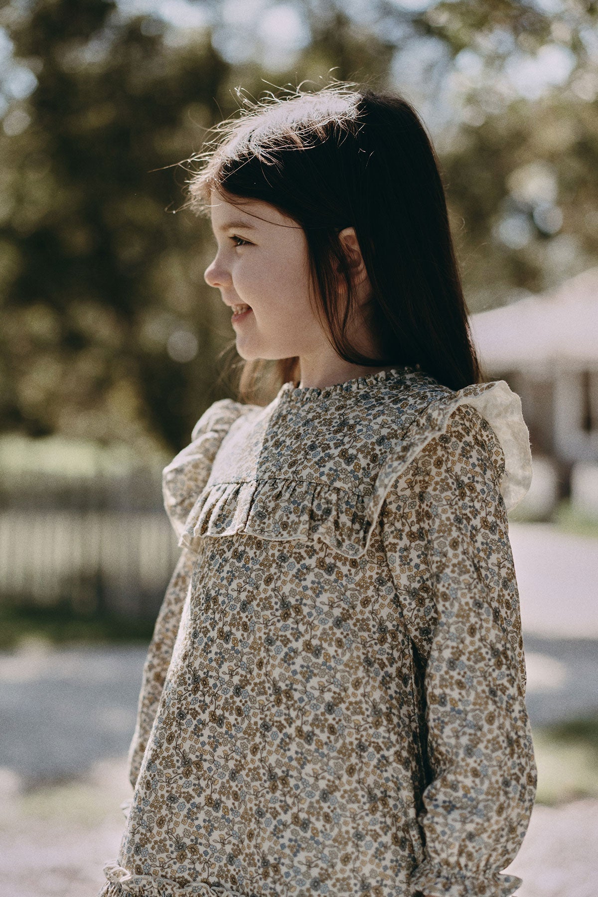 Floral Print Dress - Secret Garden