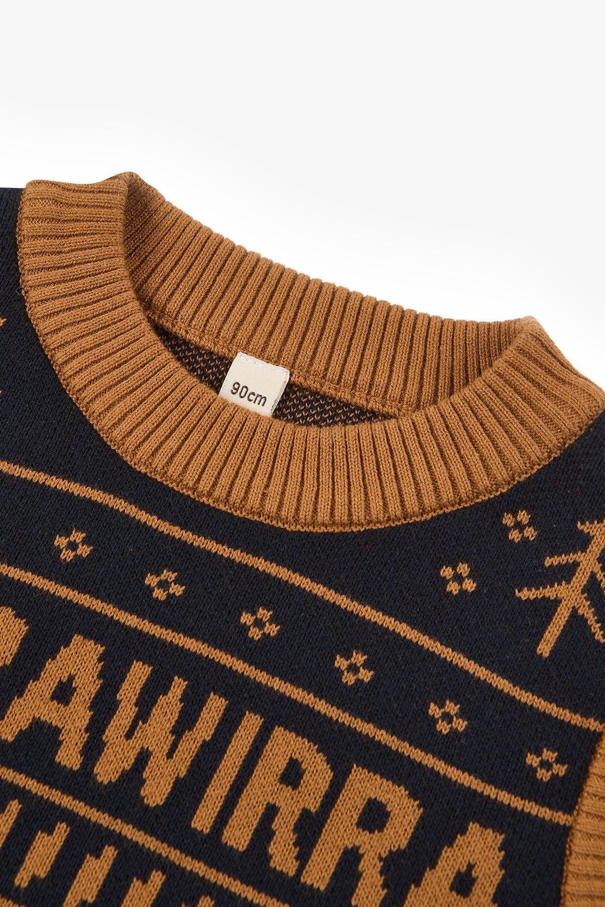 Forest Code Knitted Vest - Dark Night Blue